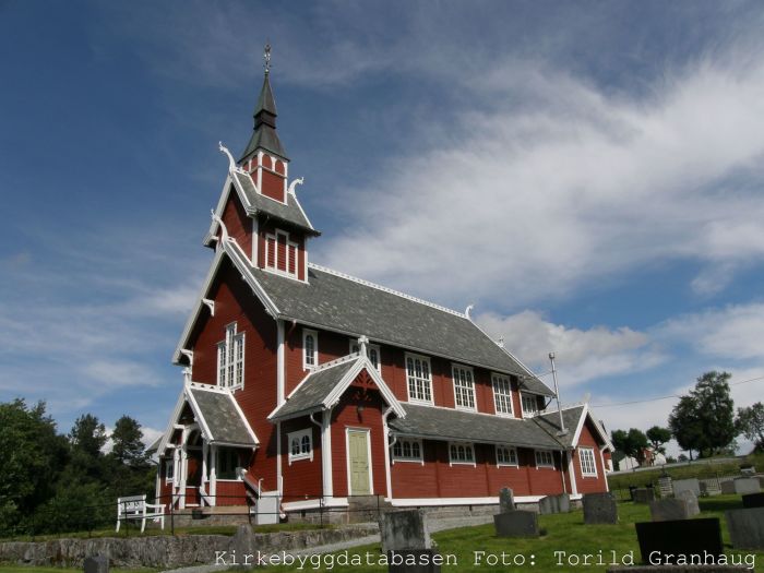 Veøy kyrkje, Sølsnes. Foto.